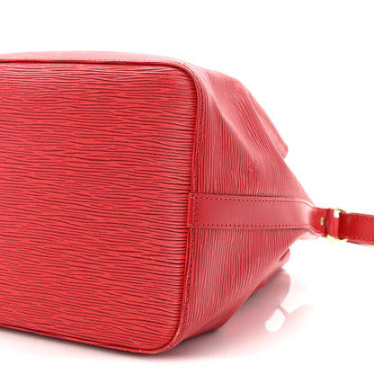 Louis Vuitton Epi Petit Noe Castillan Red 9 of 9
