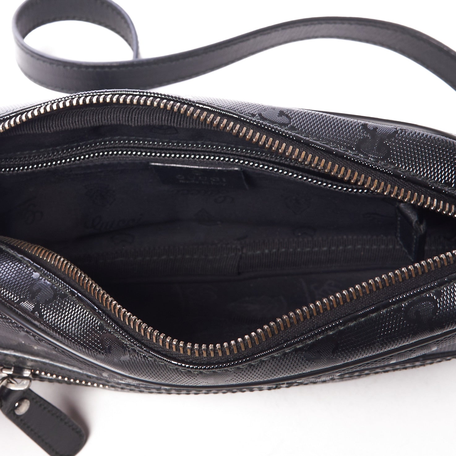 Gucci Imprime Monogram Small Shoulder Bag Black 4 of 8