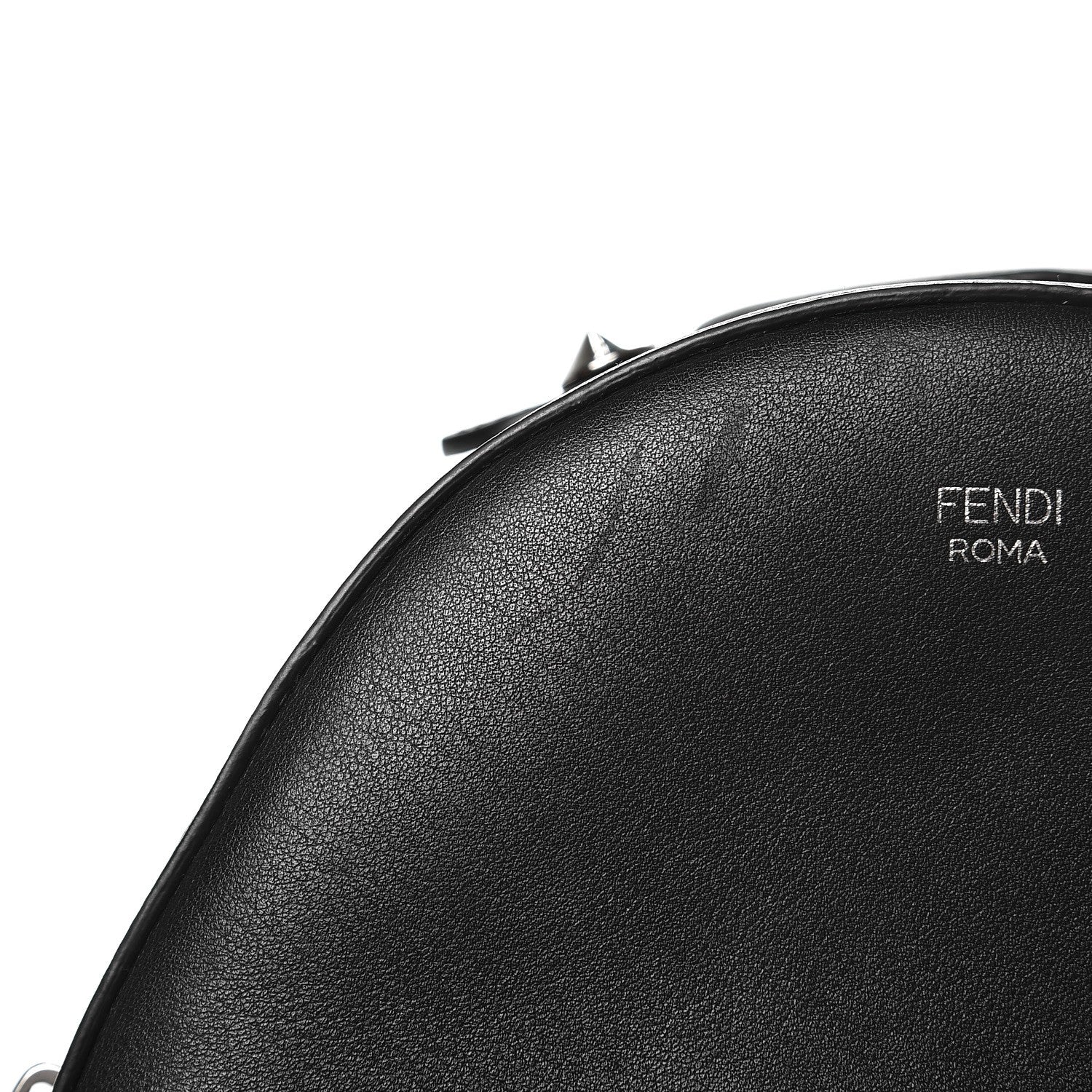 Fendi Vitello Dolce Studded Mini Backpack Black Multicolor 9 of 9