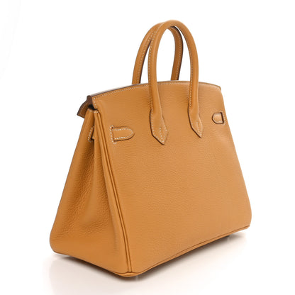 Hermes Togo Birkin 25 Natural Sable 3 of 11