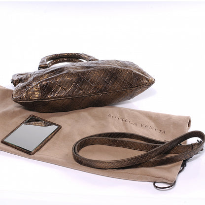 Bottega Veneta Woven Python Frame 10 of 10