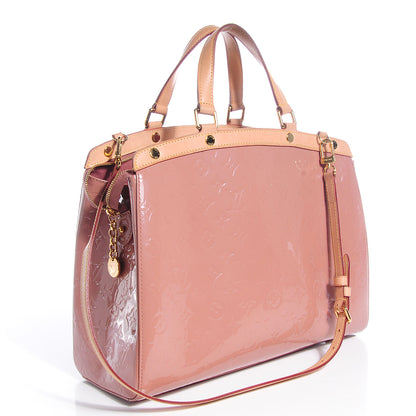 Louis Vuitton Vernis Brea GM Rose Velours 3 of 7