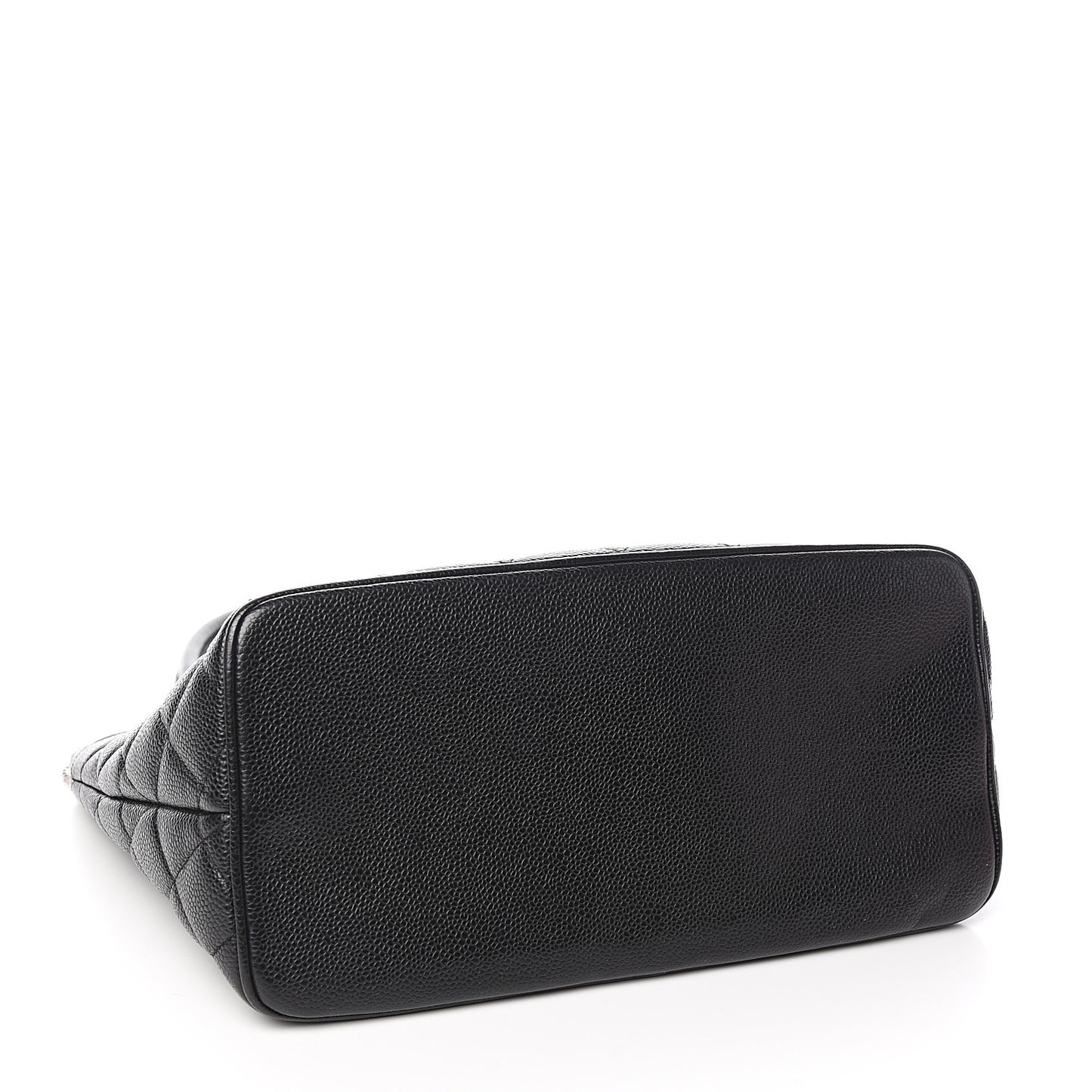 Caviar Quilted Medallion Tote Black