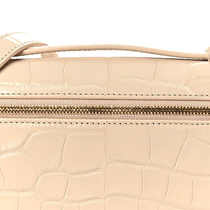 Loro Piana Glazed Alligator L19 Extra Pocket Pouch Lotus Root 7 of 10