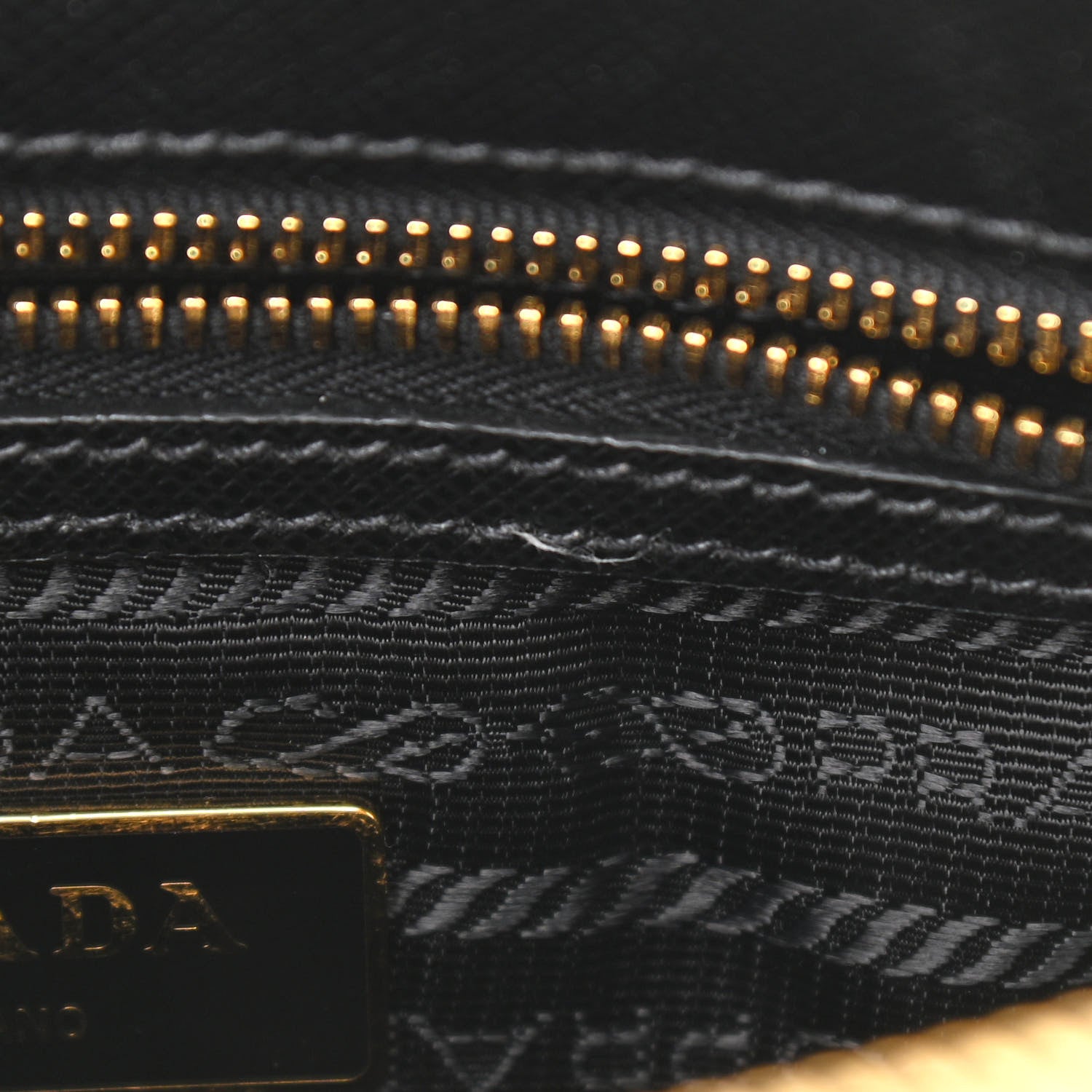 Prada Saffiano Lux Mini Promenade Tote Black 7 of 9