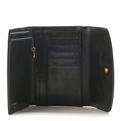 Chanel Patent Timeless CC Wallet Black 5 of 8