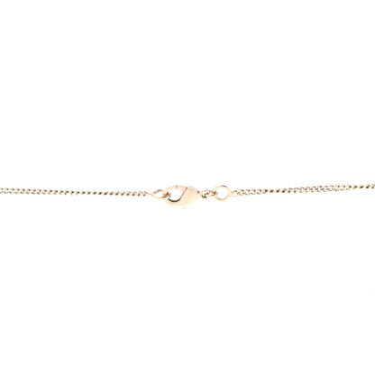 Chanel Baguette Crystal Moon CC Necklace Gold 4 of 5