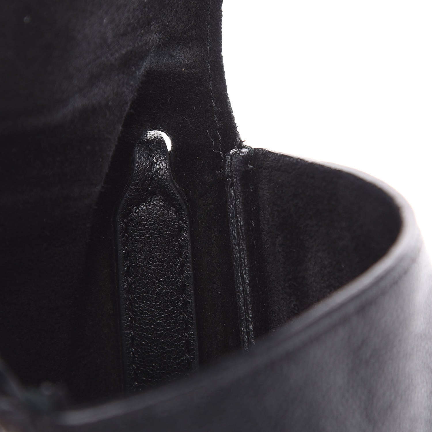 Saint Laurent Sheepskin Studded Toy Anita Crossbody Black 10 of 10