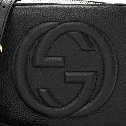 Gucci Pebbled Calfskin Small Soho Disco Bag Black 9 of 14