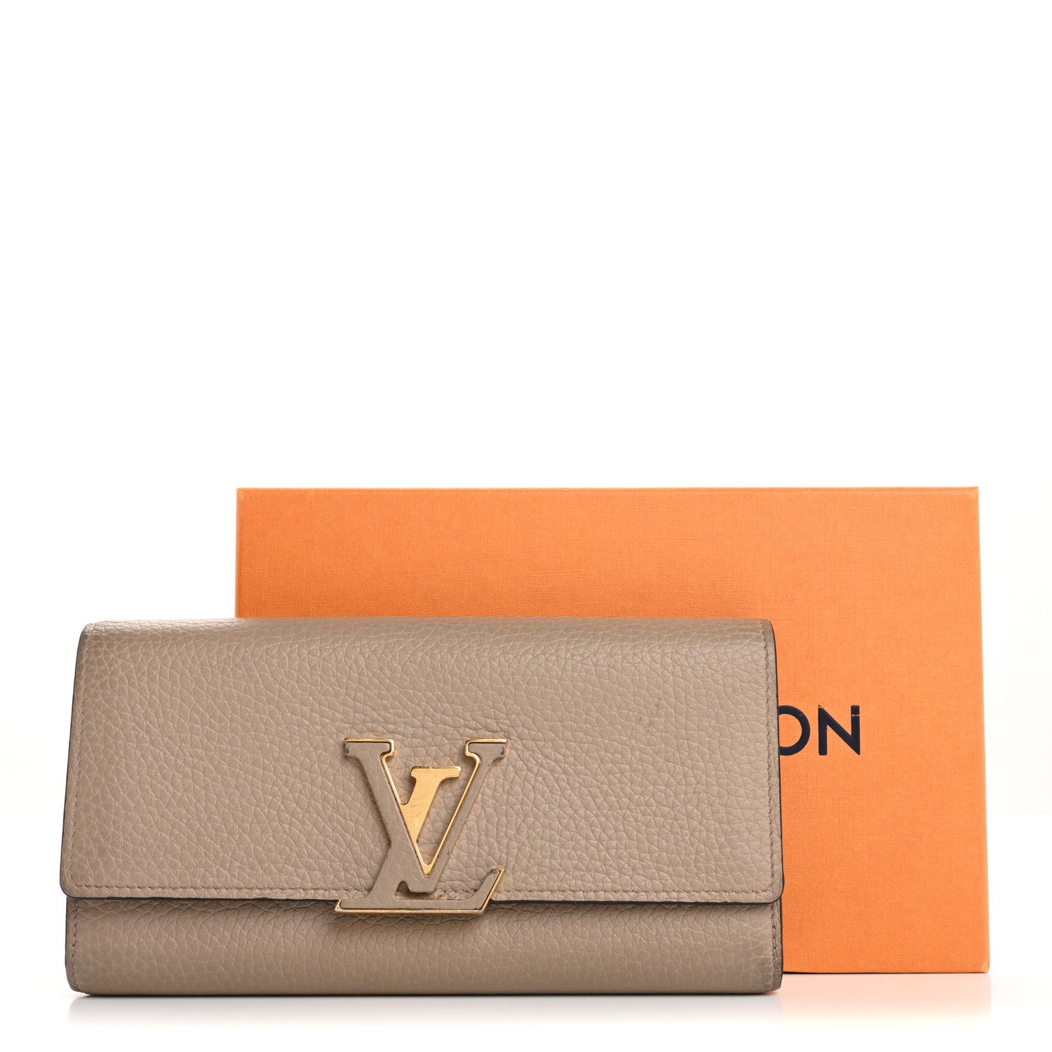 Louis Vuitton Taurillon Capucines Wallet Galet 16 of 16