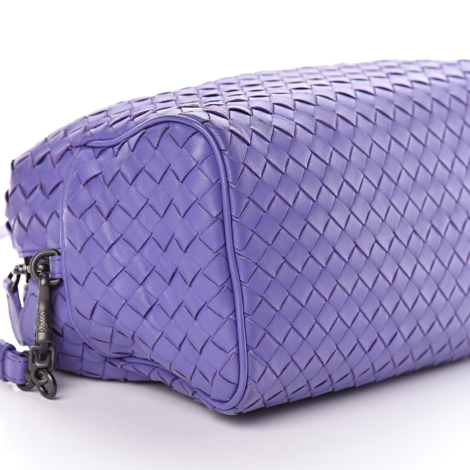Bottega Veneta Nappa Intrecciato Mini Top Handle Bag Lavender 9 of 10