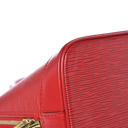 Louis Vuitton Epi Alma PM Castillan Red 9 of 13