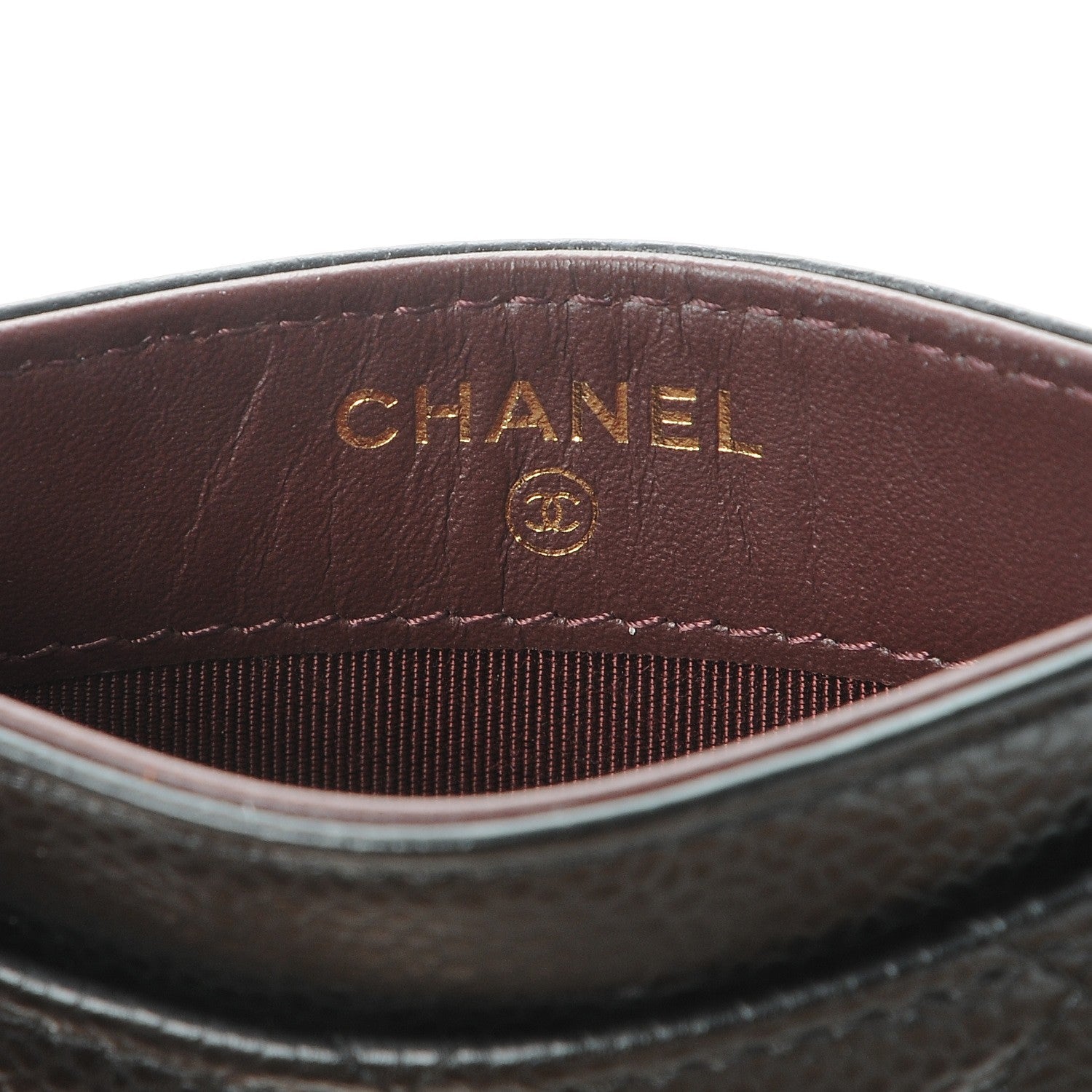 Chanel Caviar Quilted Card Holder Black 6 of 9