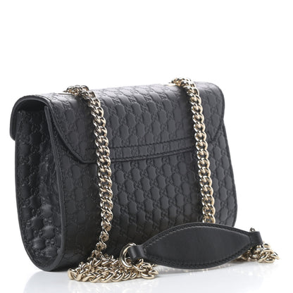 Gucci Microguccissima Mini Emily Shoulder Bag Black 3 of 11