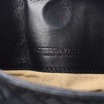 Bottega Veneta Nappa Intrecciato Shoulder Bag Black 6 of 10