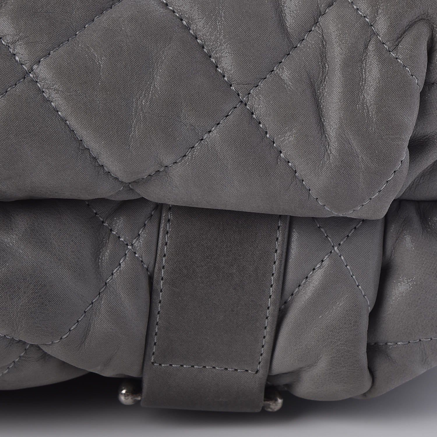 Chanel Iridescent Calfskin Quilted In The Mix Backpack Grey 10 of 14