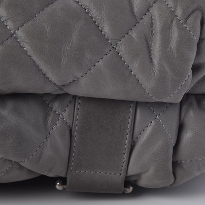 Chanel Iridescent Calfskin Quilted In The Mix Backpack Grey 10 of 14