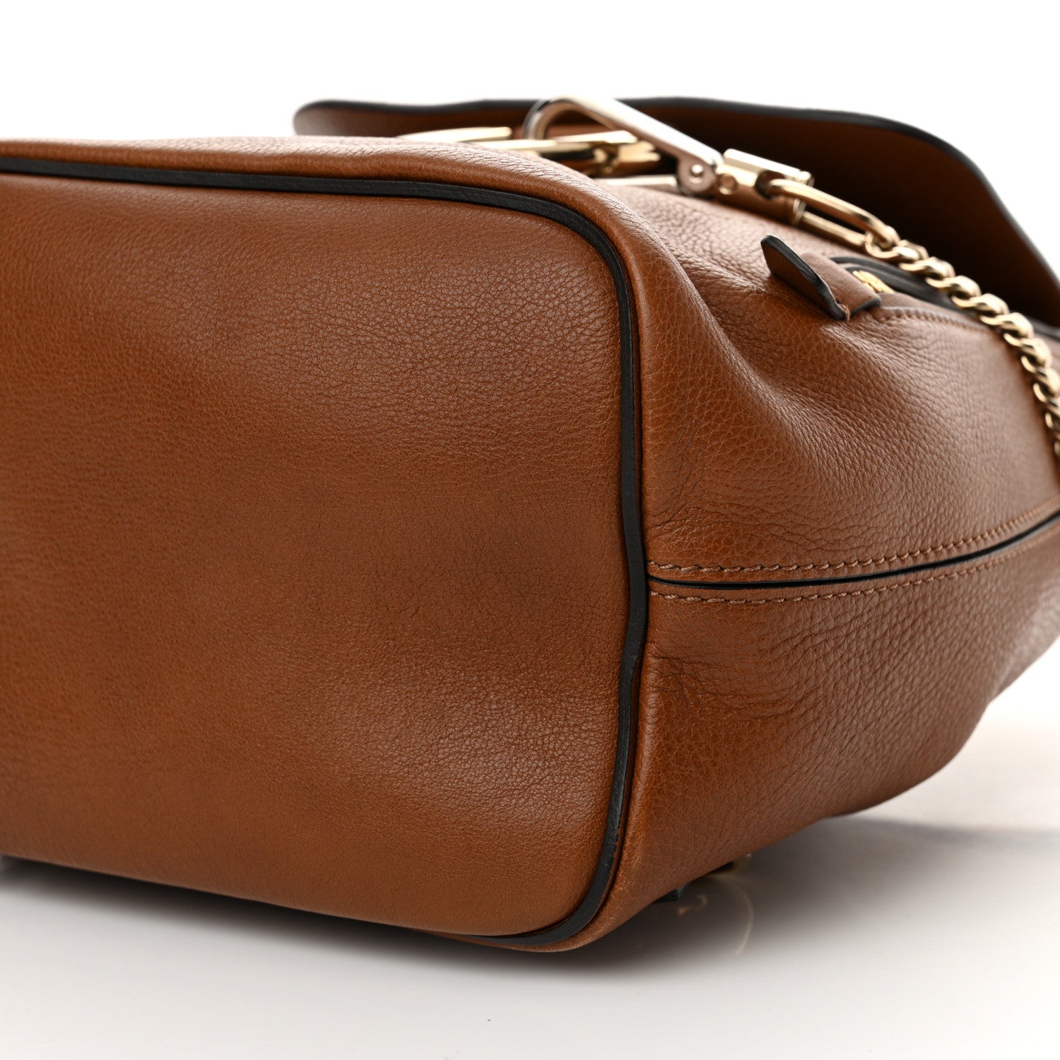 Chloe Suede Calfskin Medium Faye Backpack Tan 10 of 13