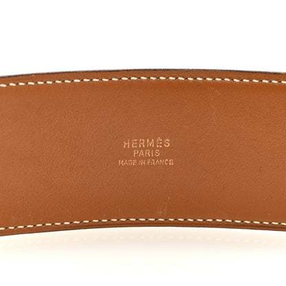 Hermes Epsom Collier De Chien CDC Belt 66 Gold 3 of 6