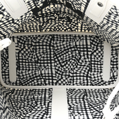 MCM Visetos Medium Liz Reversible Shopper Tote White 9 of 17
