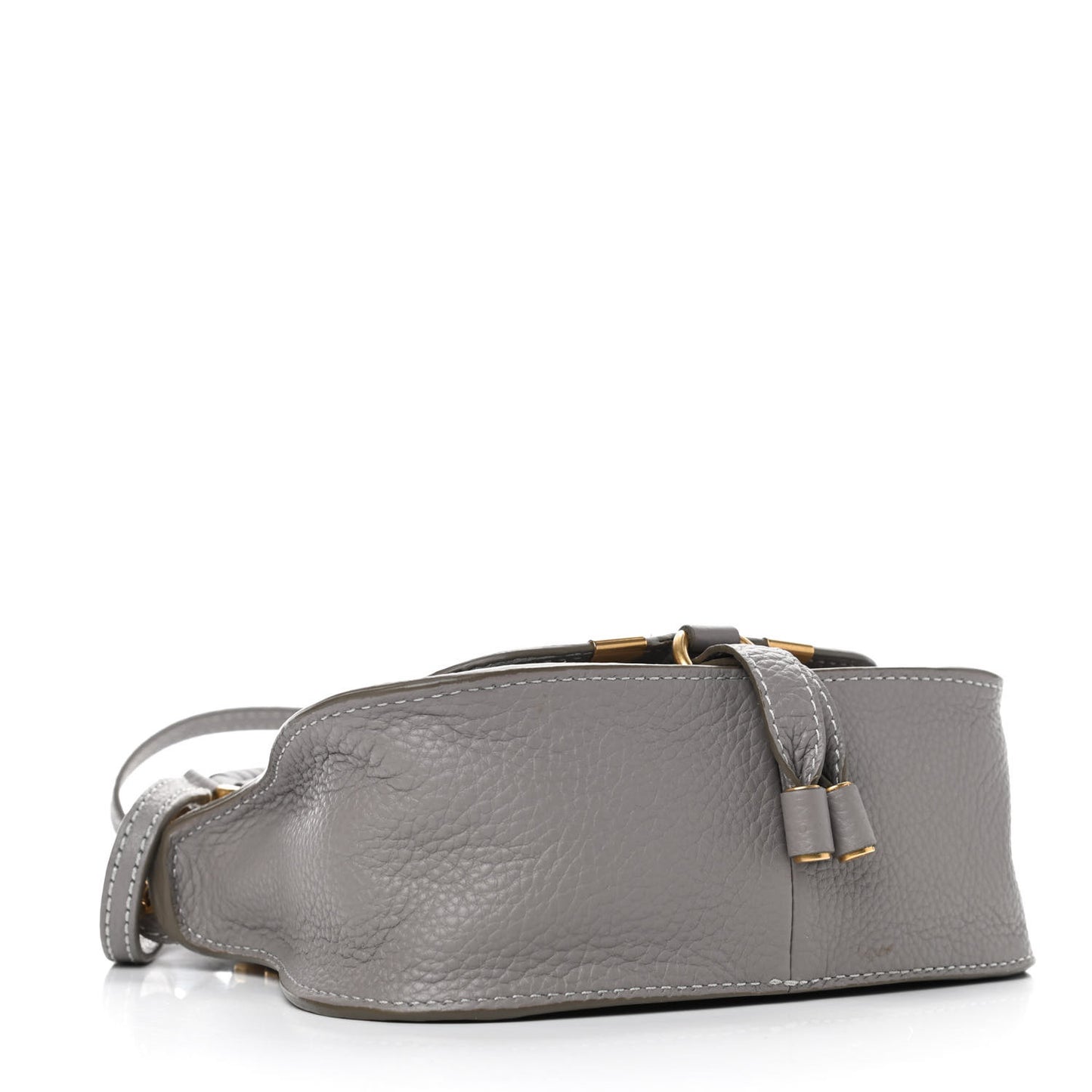 Calfskin Mini Marcie Satchel Cashmere Grey