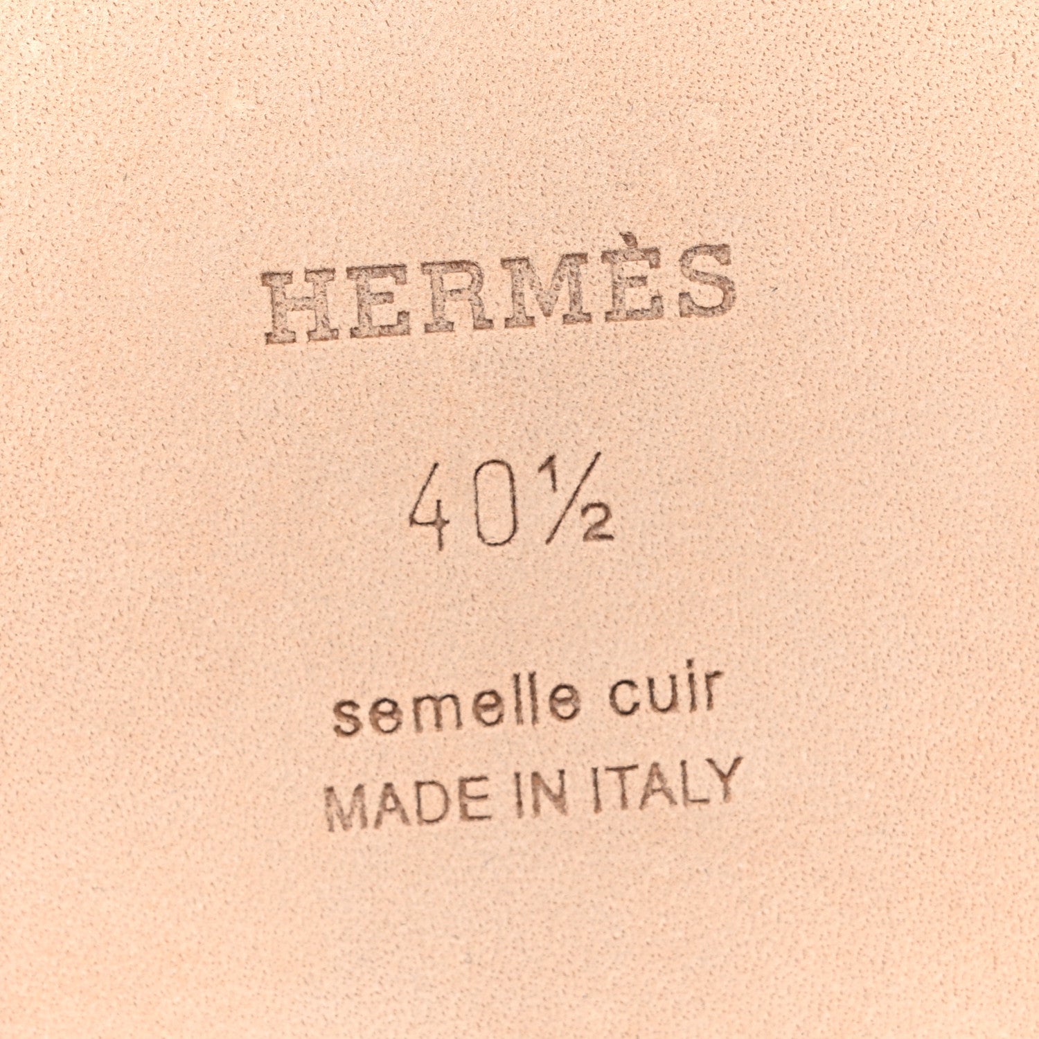Hermes Calfskin Oran Sandals 40.5 Vert Electrique 8 of 10