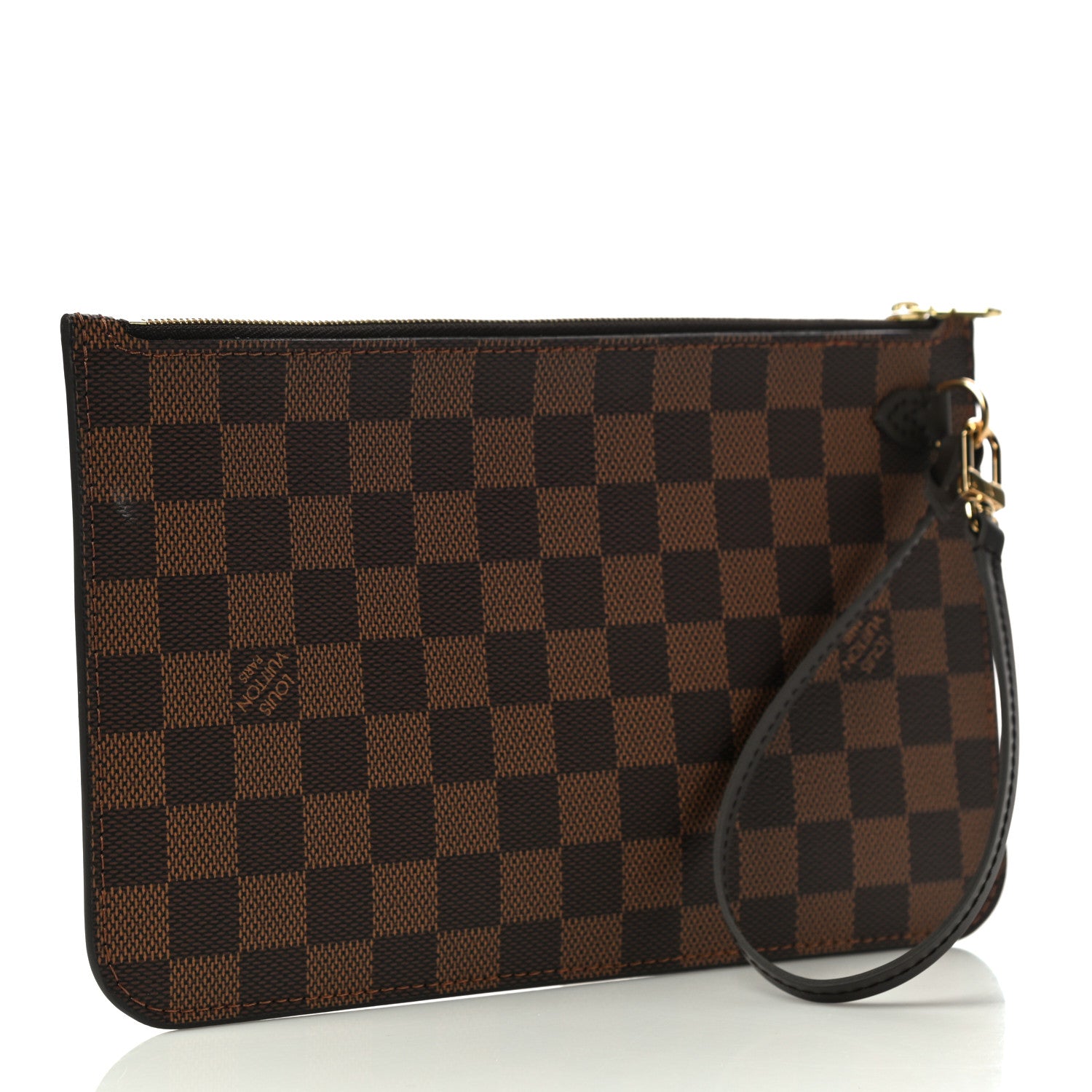 Louis Vuitton Damier Ebene Neverfull MM GM Pochette 3 of 10