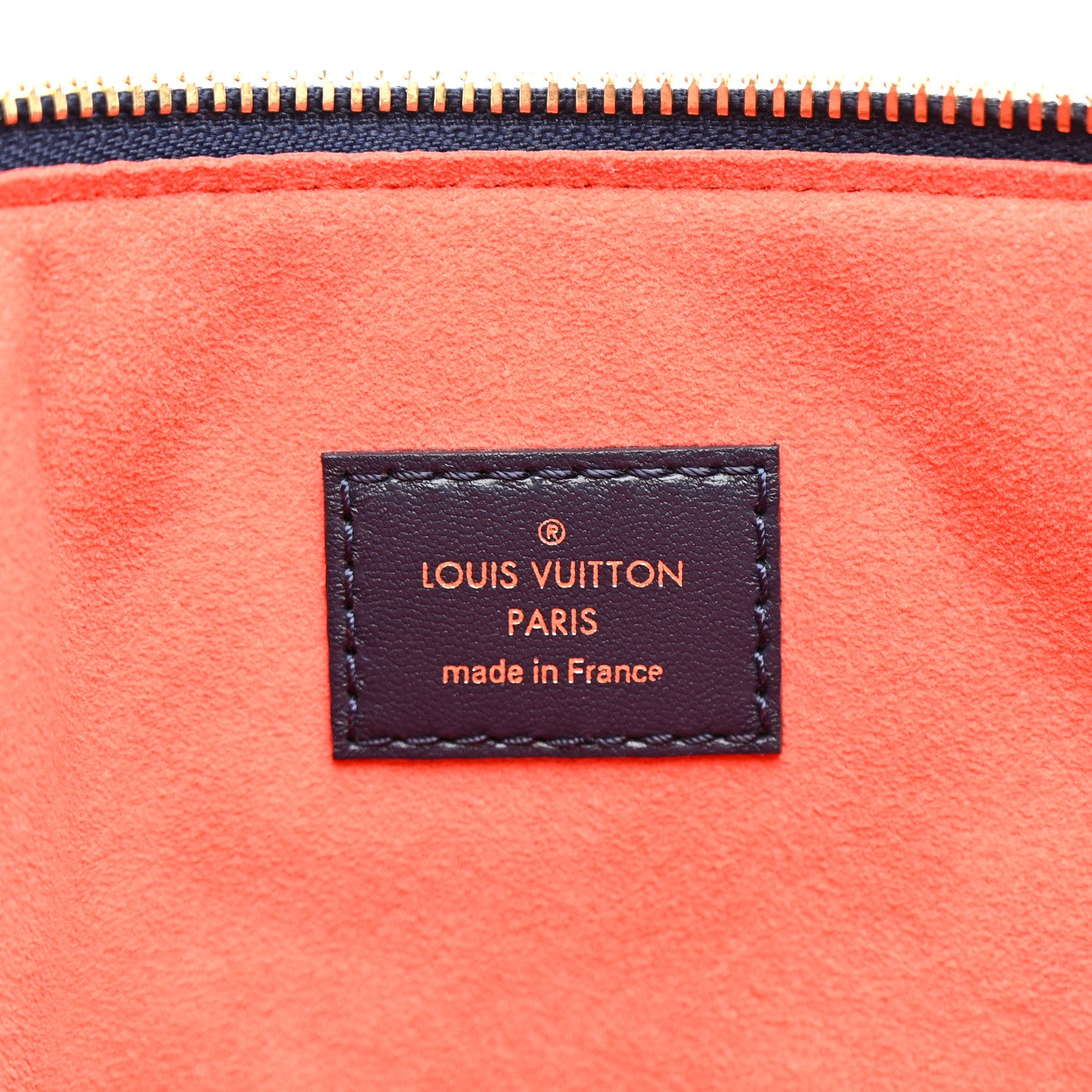 Louis Vuitton Lambskin Embossed Monogram LV Garden Coussin MM Navy Blue 8 of 15