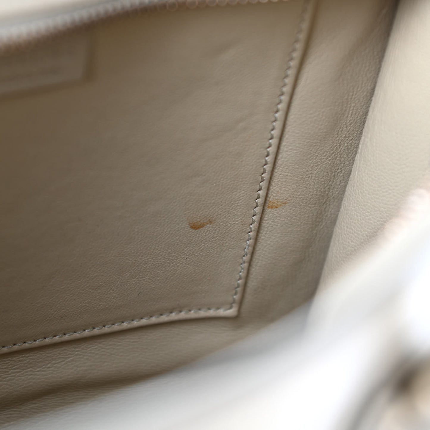 Smooth Calfskin Nano Luggage Mastic