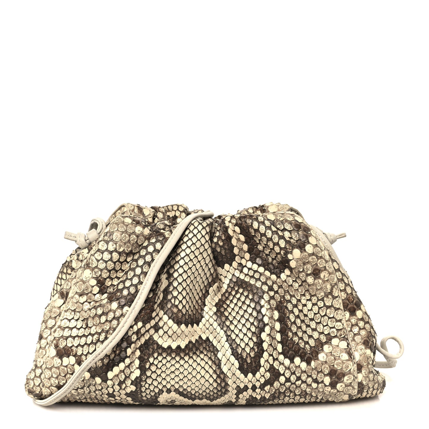 Snakeskin The Mini Pouch Brown