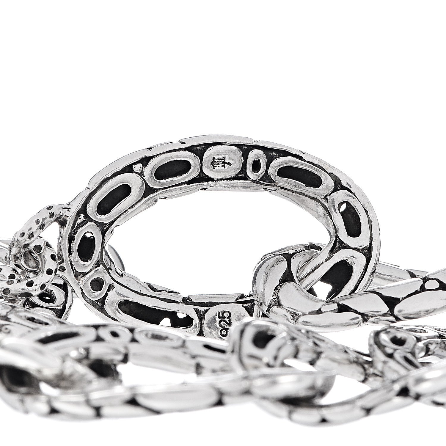 John Hardy Sterling Silver Kali Pebble Link Toggle Bracelet 4 of 4