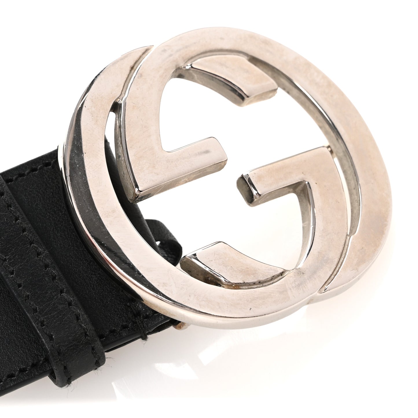 Calfskin Interlocking G Belt 90 36 Black