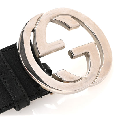 Gucci Calfskin Interlocking G Belt 90 36 Black 8 of 8
