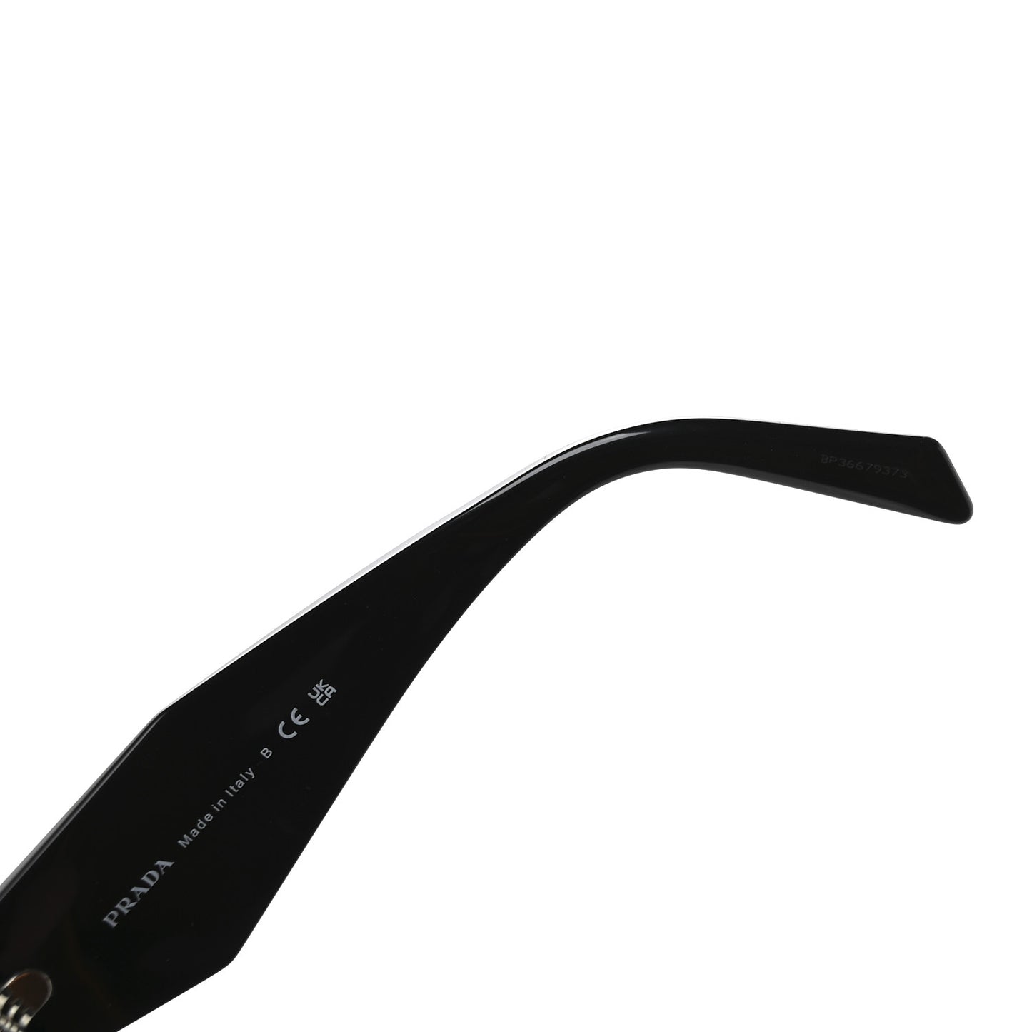 Acetate Symbole Sunglasses SPR 17W Black