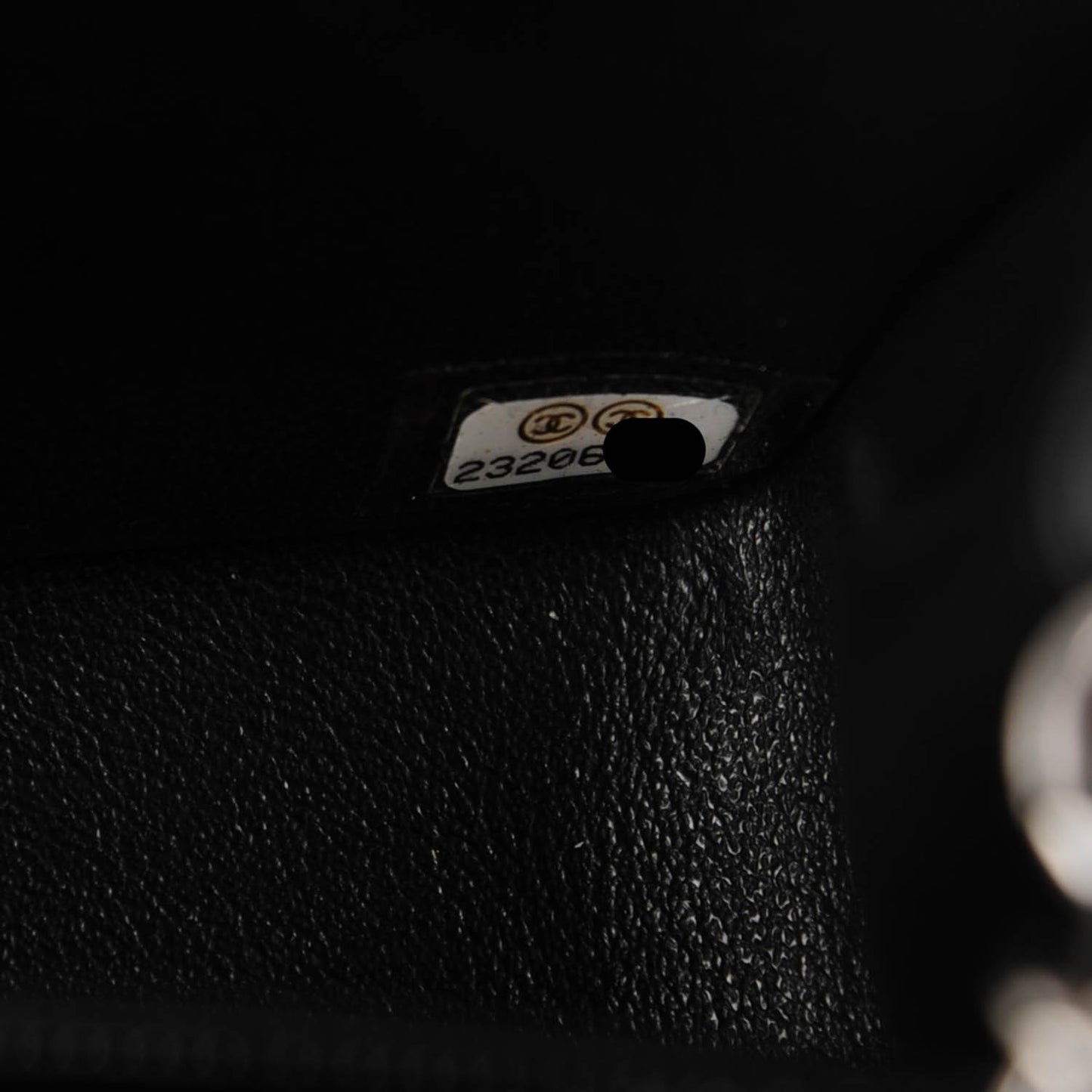Lambskin Quilted Mini Rectangular Flap Black