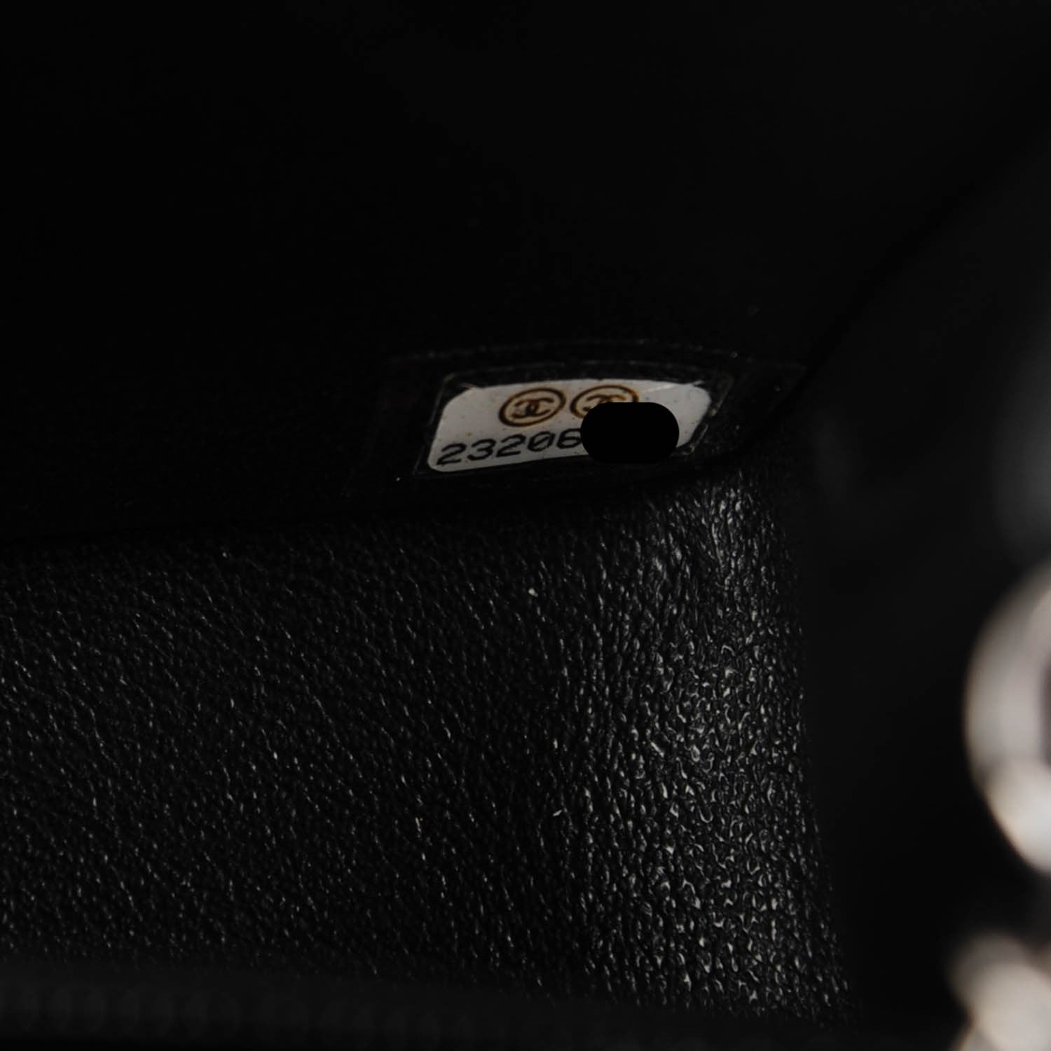 Chanel Lambskin Quilted Mini Rectangular Flap Black 8 of 8