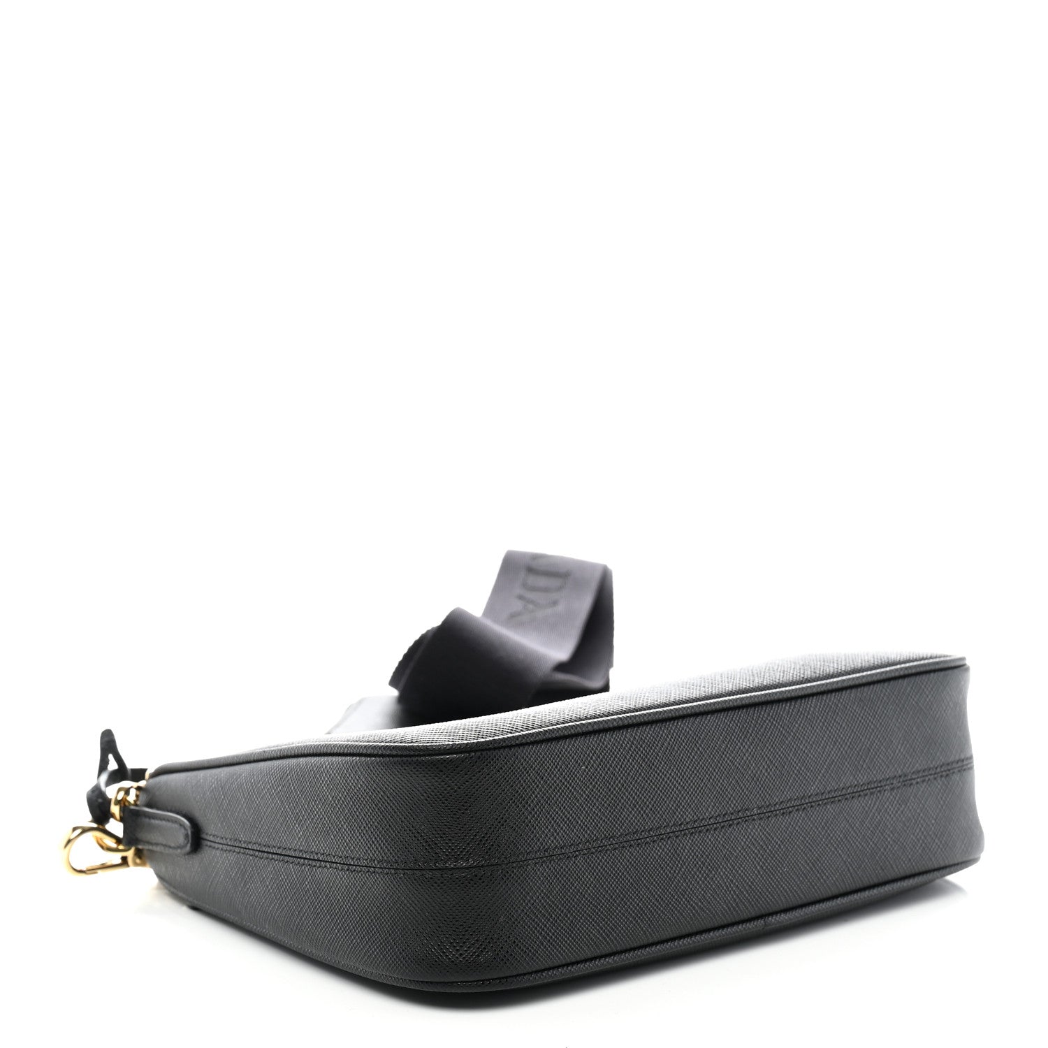 Prada Saffiano Lux Re-Edition 2005 Shoulder Bag Black 4 of 11