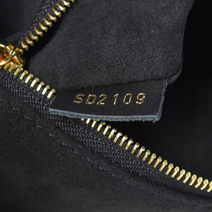 Louis Vuitton Monogram Flower Hobo Black 9 of 9