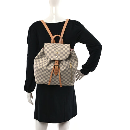 Louis Vuitton Damier Azur Sperone Backpack 2 of 12