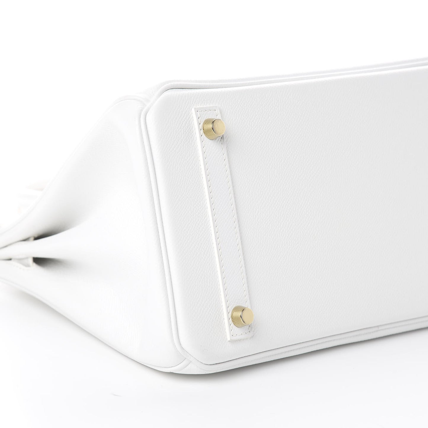 Epsom Birkin 30 White