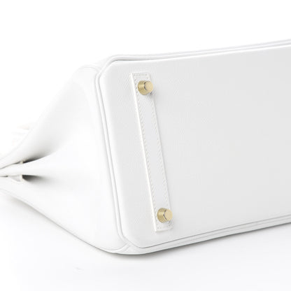 Hermes Epsom Birkin 30 White 5 of 9