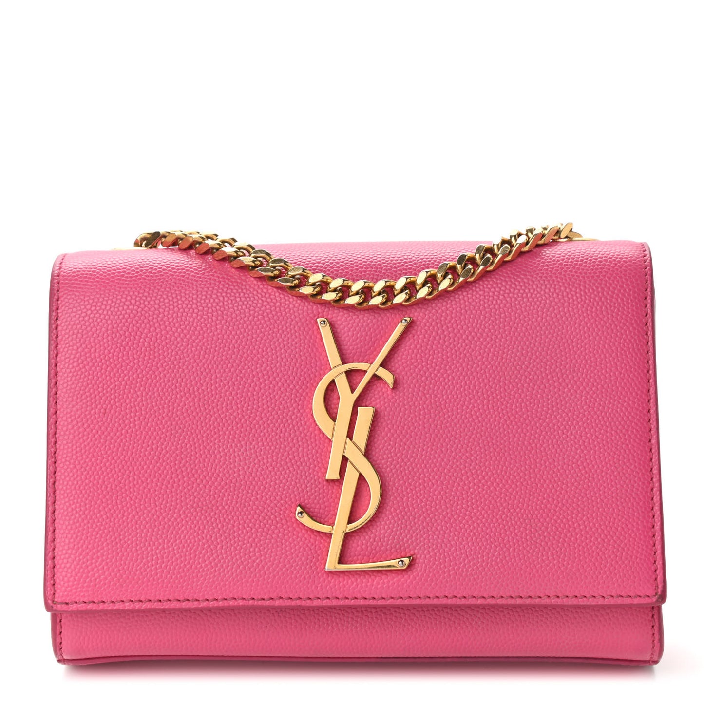 Grain De Poudre Small Monogram Kate Satchel Bubblegum