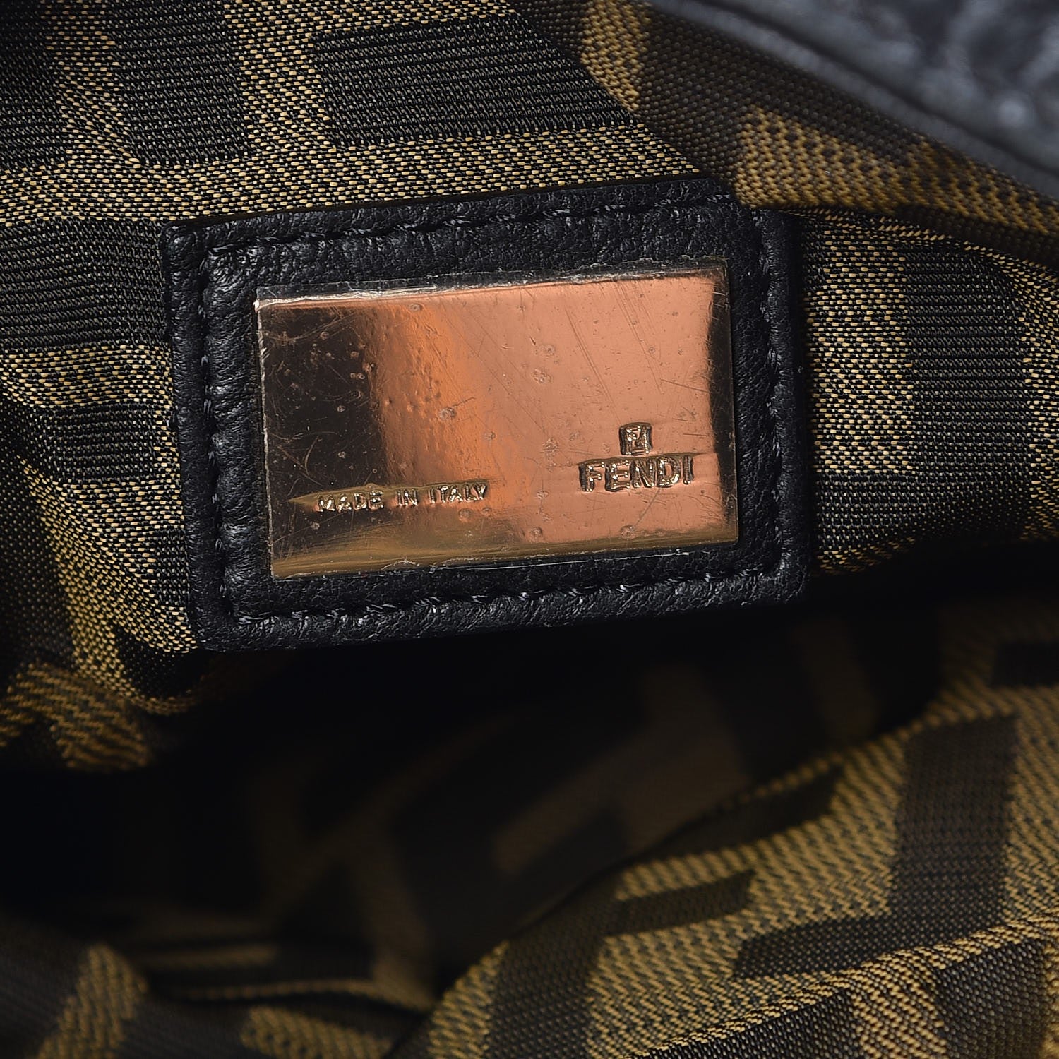 Fendi Nappa Nuvolata Spy Black 6 of 7