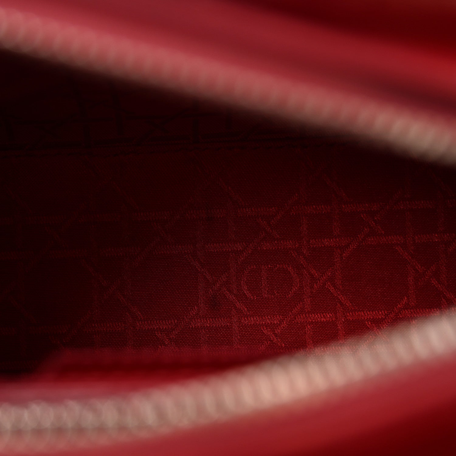 Christian Dior Patent Cannage Medium Lady Dior Red 5 of 16