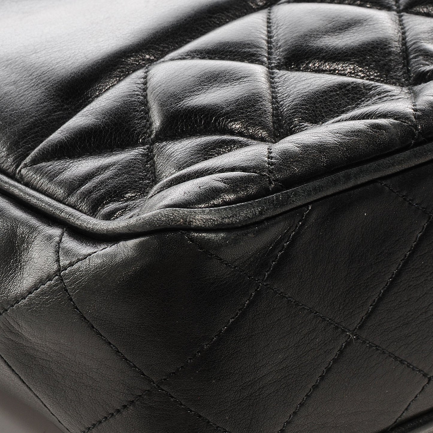 Lambskin Shoulder Bag Black