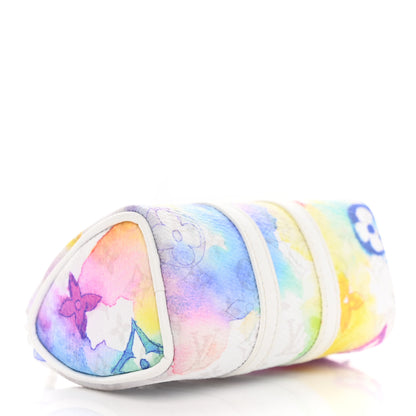 Louis Vuitton Monogram Watercolor Mini Keepall Bag Charm Key Holder Multicolor 3 of 8
