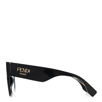 Fendi Acetate Fendi Roma Sunglasses FF 0457/G/S Black Blue 3 of 8