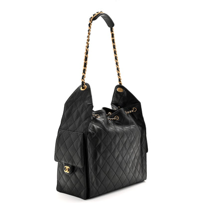 Chanel Caviar Quilted Medium Chanel 25 Handbag Black 4 of 11