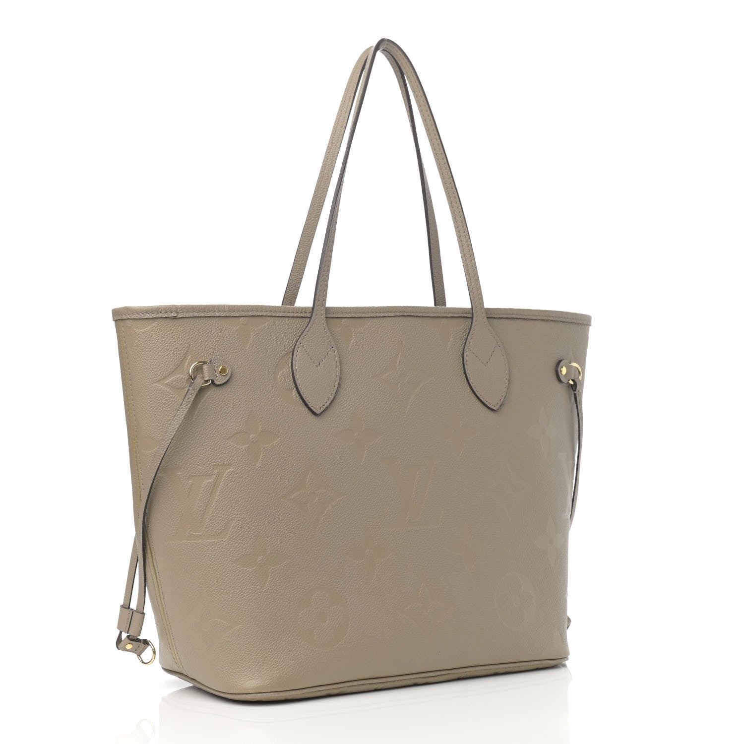 Louis Vuitton Empreinte Monogram Giant Neverfull MM Tourterelle 4 of 12
