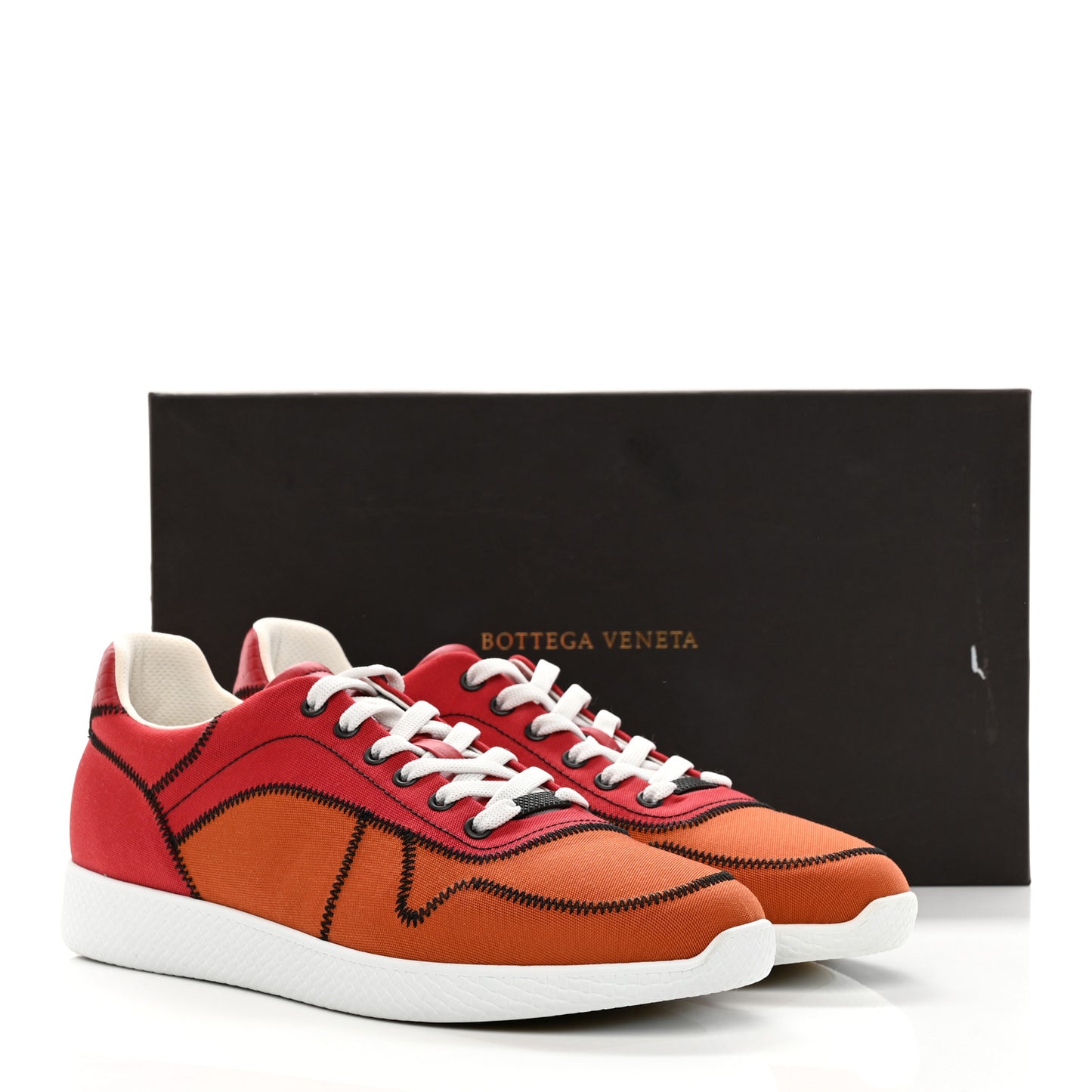Canvas Mens The Speedster Sneakers 43.5 Orange